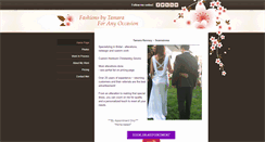 Desktop Screenshot of fashionsbytamara.com